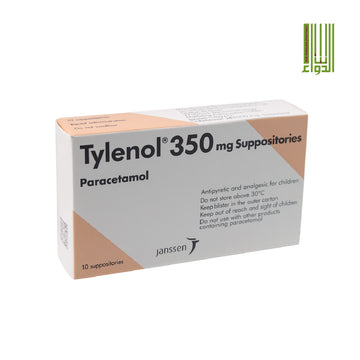 Tylenol 350 Mg Suppository 10 S